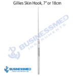 Gillies Skin Hook 7 or 18cm 1