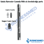 Goisis Harvester Cannula - Surgical Grade Stainless Steel - BusinessMed Instruments