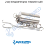 Gruber Rhinoplasty Weighted Retractor Reusable 1