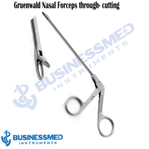 Gruenwald Nasal Forceps through cutting