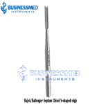 Hajek Ballenger Septum Chisel V shaped edge 4 1