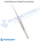 Hook Retractor Single Prong Sharp