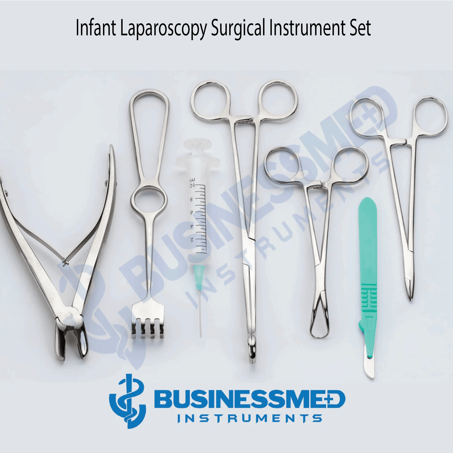 Infant Laparoscopy Surgical Instrument Set - Surgical Grade Stainless Steel - BusinessMed Instruments