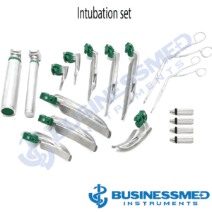 Intubation set - Surgical Grade Stainless Steel - BusinessMed Instruments