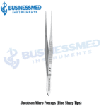 Jacobson Micro Forceps Fine Sharp Tips