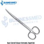 Kaye Curved Scissor Serrated SuperCut 1