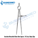 Knochen Messzirkel Bone Bow Spacer 19.5cm Sharp Tips 1 1