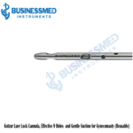 Kotzur Luer Lock Cannula Effective 9 Holes and Gentle Suction for Gynecomasty Reusable 1