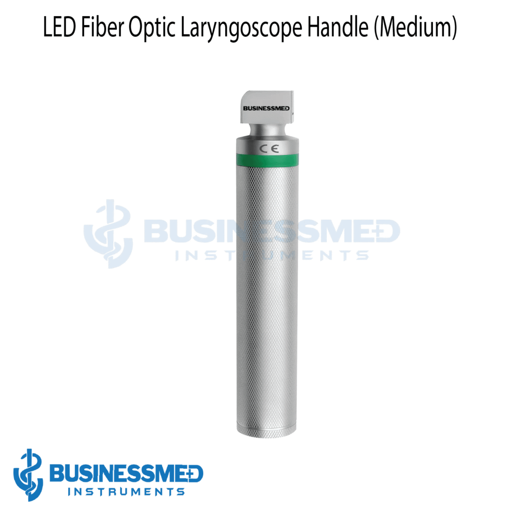 Led Wire Handle Kit LED Fiber Optic Laryngoscope Handle (Medium) - BusinessMed Instruments