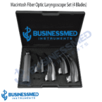 Macintosh Fiber Optic Laryngoscope Set 4 Blades