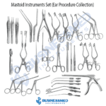 Mastoid Instruments Set Ear Procedure Collection