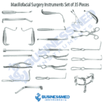 Maxillofacial Surgery Instruments Set of 35 Pieces
