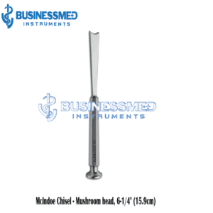 McIndoe Chisel Mushroom head - Surgical Grade Stainless Steel - BusinessMed Instruments
