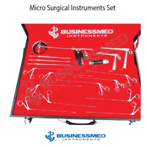 Micro Surgical Instruments Set - Surgical Grade Stainless Steel - BusinessMed Instruments