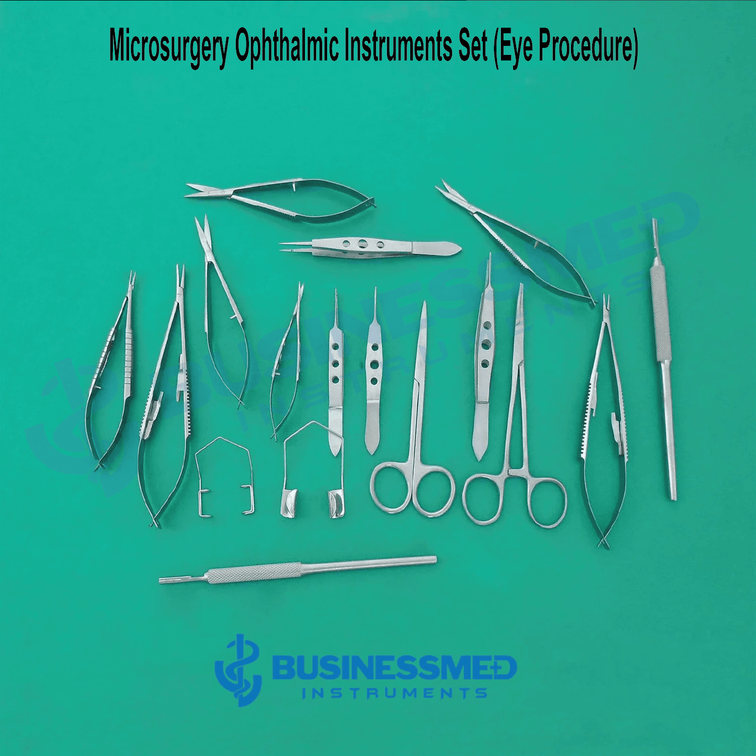 Microsurgery Ophthalmic Instruments Set Eye Procedure Microsurgery Ophthalmic Instruments Set Eye Procedure