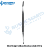 Miller Straight Cut Bone File Double Ended 64