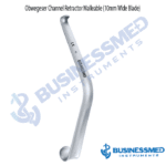 Obwegeser Channel Retractor Malleable 10mm Wide Blade