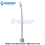 Obwegeser Nasal Septum Osteotome Slightly Curved 18.5cm 2 1