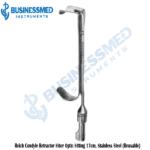 Reich Condyle Retractor Fiber Optic Fitting 17cm Stainless Steel Reusable
