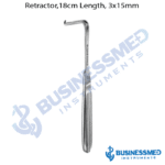 Retractor18cm Length 3x15mm