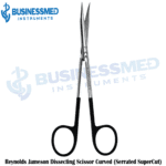 Reynolds Jameson Dissecting Scissor Curved Serrated SuperCut