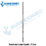 Round mini scalpel handle 15.5cm 1