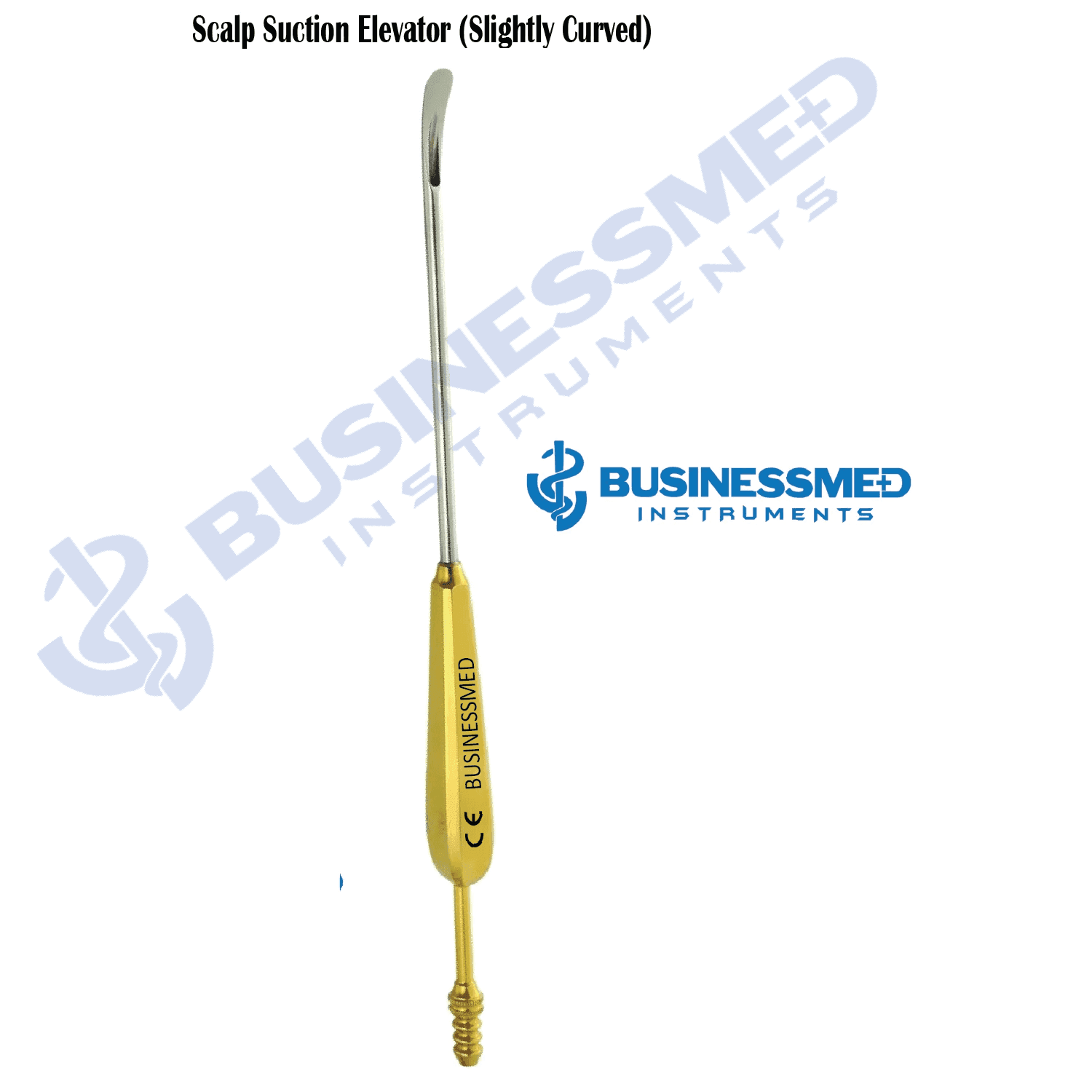 Scalp Suction Elevator Slightly Curved 1 1 Scalp Suction Elevator - Surgical Grade Stainless Steel - BusinessMed Instruments