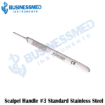 Scalpel Handle 3 Standard Stainless Steel 1 1