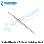Scalpel Handle 7 Short Stainless Steel 1
