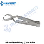 Schaedel Towel Clamp Cross Action 1
