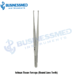 Selman Tissue Forceps Round Jaws Teeth