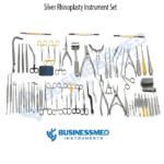 Silver Rhinoplasty Instrument Set - Surgical Grade Stainless Steel - BusinessMed Instruments