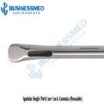 Spatula Single Port Luer Lock Cannula Reusable 1