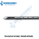 Stevens Speed Luer Lock Cannula Autoclavable and Reusable 1