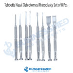 Tebbetts Nasal Osteotomes Rhinoplasty Set of 8 Pcs 1