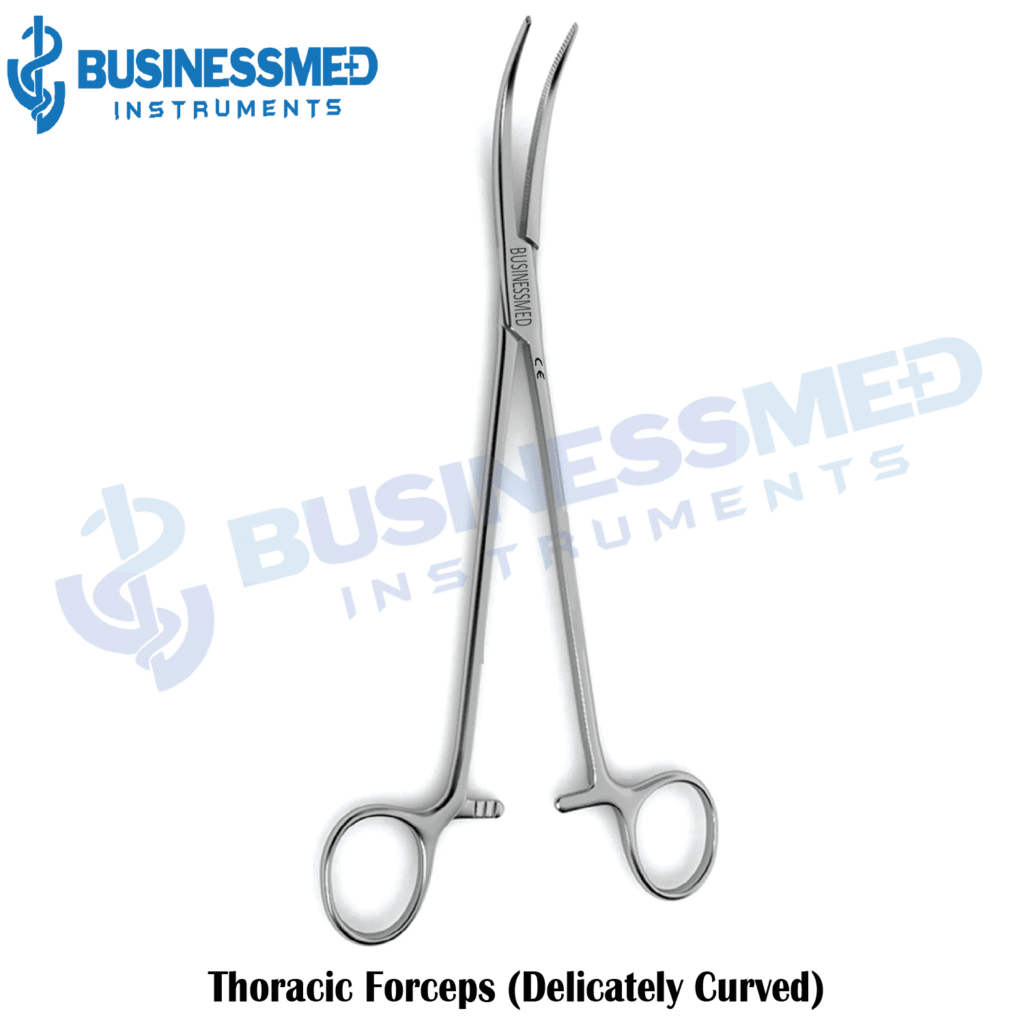 Thoracic Forceps Delicately Curved 1 1