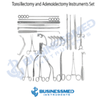 Tonsillectomy and Adenoidectomy Instruments Set - Surgical Grade Stainless Steel - BusinessMed Instruments