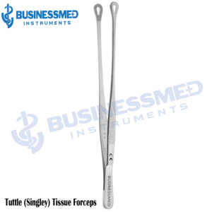 Tuttle Singley Tissue Forceps - Surgical Grade Stainless Steel - BusinessMed Instruments