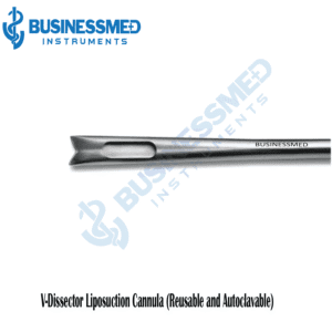 V Dissector Liposuction Cannula Reusable and Autoclavable 1