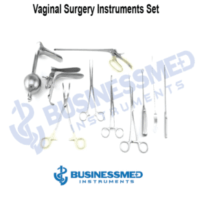 Vaginal Surgery Instruments Set - Surgical Grade Stainless Steel - BusinessMed Instruments