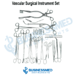 Vascular Surgical Instrument Set - Surgical Grade Stainless Steel - BusinessMed Instruments