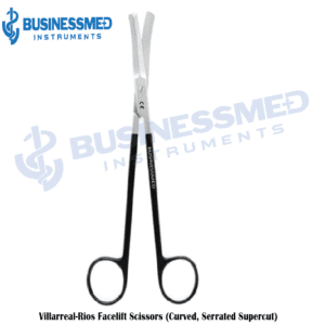 Villarreal Rios Facelift Scissors Curved Serrated Supercut 1
