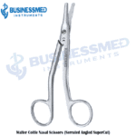 Walter Cottle Nasal Scissors Serrated Angled SuperCut 1
