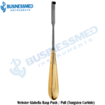 Webster Glabella Rasp Push Pull Tungsten Carbide