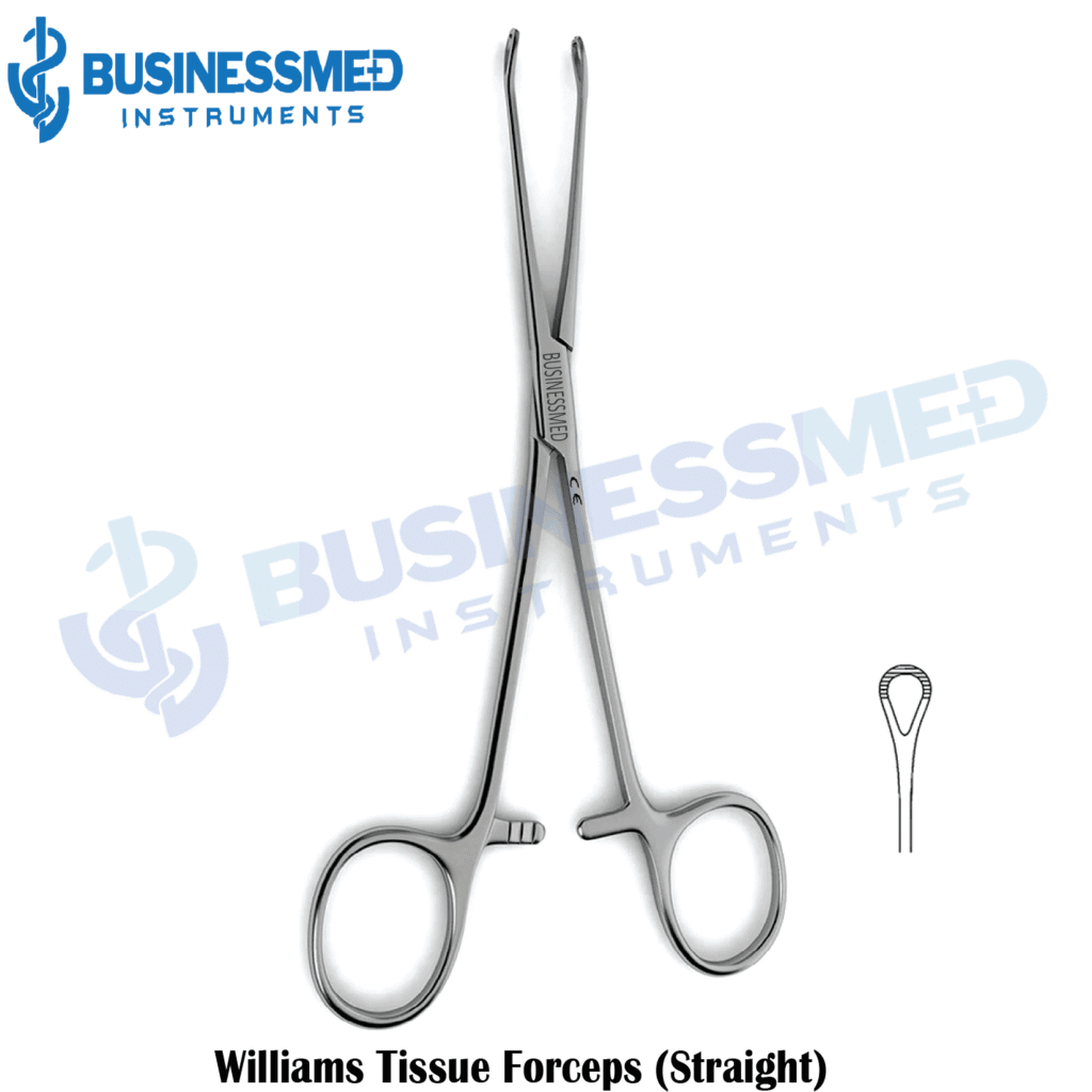 Williams Tissue Forceps Straight 1