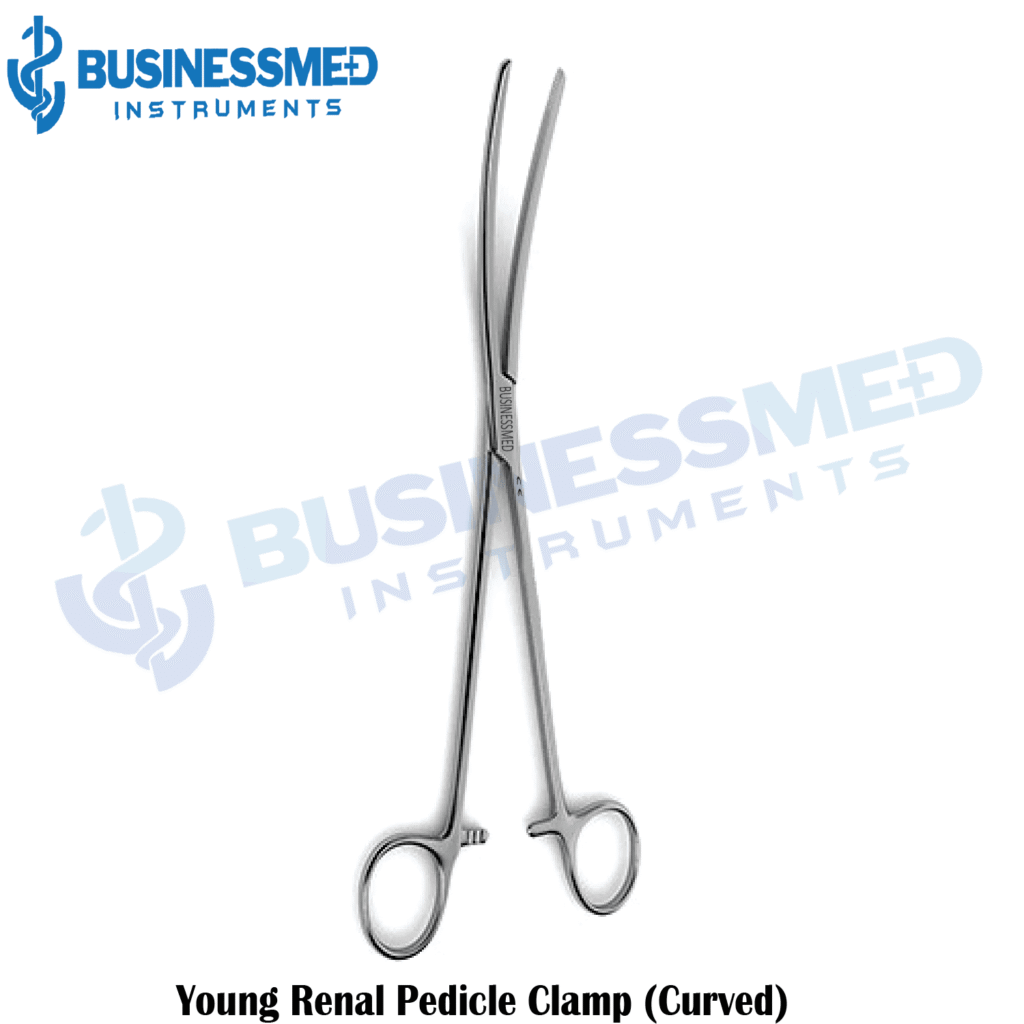 Young Renal Pedicle Clamp Curved 1