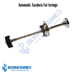 Automatic Taralock Fat Syringe - Surgical Grade Stainless Steel - BusinessMed Instruments