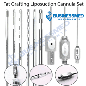 Fat Grafting Liposuction Cannula Set