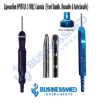 Liposuction SPATULA 3 HOLE Cannula Fixed Handle Reusable Autoclavable