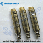 Luer Lock Fitting Handle Set 3 Klein Aspiration Handle